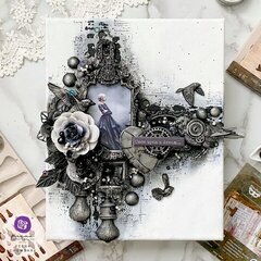 Mixed Media Canvas Inspiration by Veena Chowdhry 