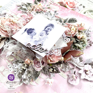 Pink Layout- Inspiration by Di Garling