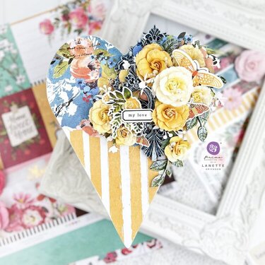 Painted Floral Inspiration by Lanette Erickson