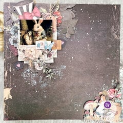 Lost in Wonderland Scrapbook Layout Project from Nicole