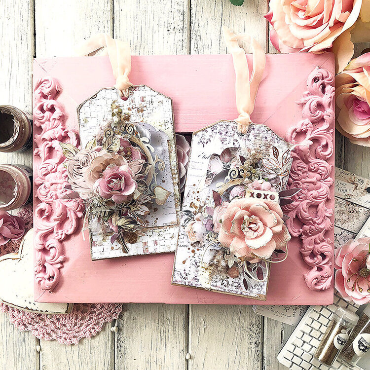 Sweet Floral Tags by Stacey Young