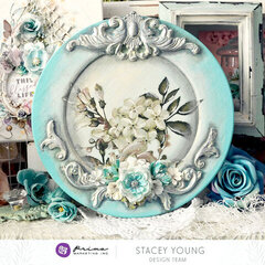 [re]design altered plate charger by Stacey