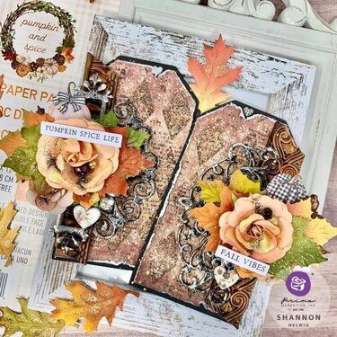 Decorative Chipboard + Pumpkin and Spice Collection Tags by Shannon Helwig