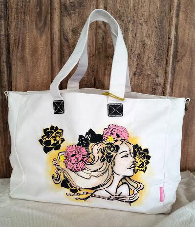 Canvas Bloom Tote!