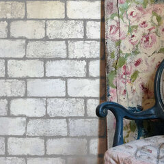 Cobblestone Wall Effect with Prima's Iron Orchid Designs