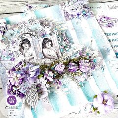 Aquarelle Dreams Inspiration- Layout by Di Garling 