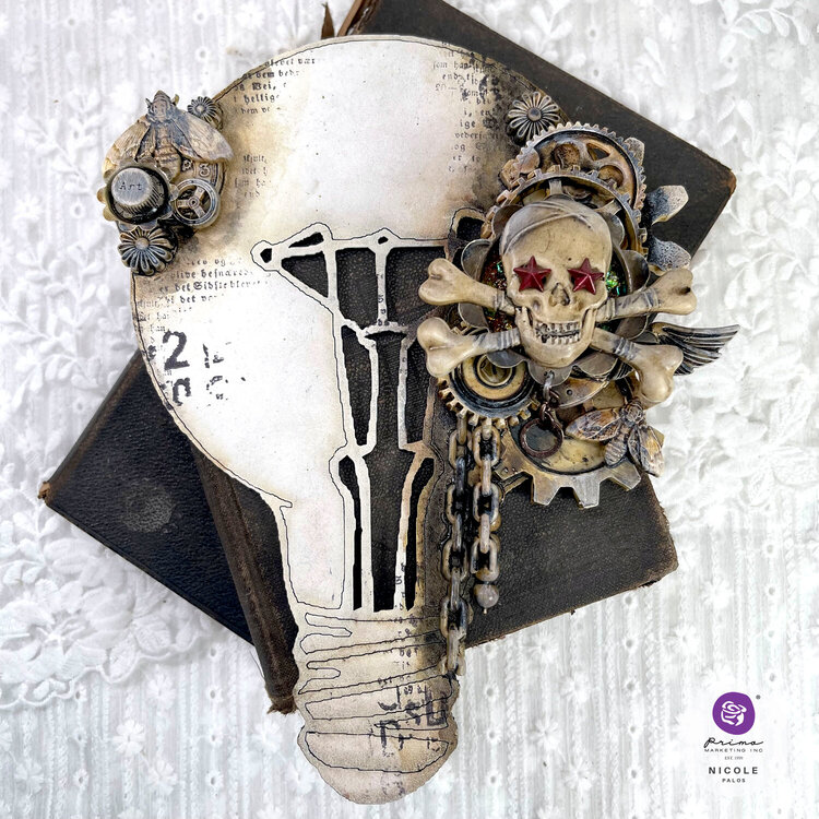 Steampunk Lightbulb Project from Nicole
