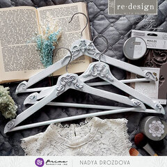 [re]design with prima altered hangers by Nadya