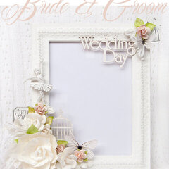 Altered Wedding Frame