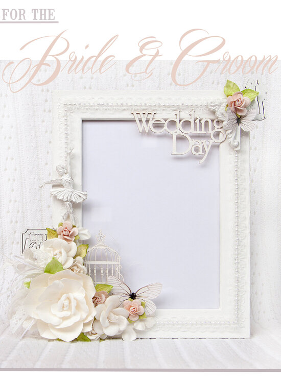Altered Wedding Frame