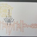 Happy Halloween Project Life Card