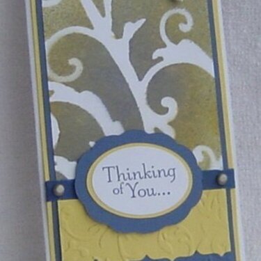 Dragonfly Thinking of You card