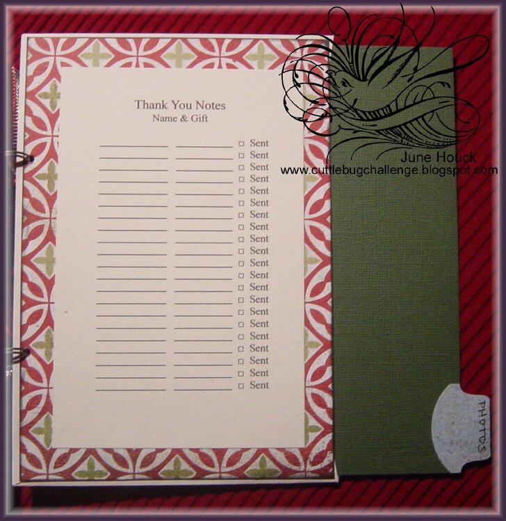 Christmas Planner (page 6 insert)