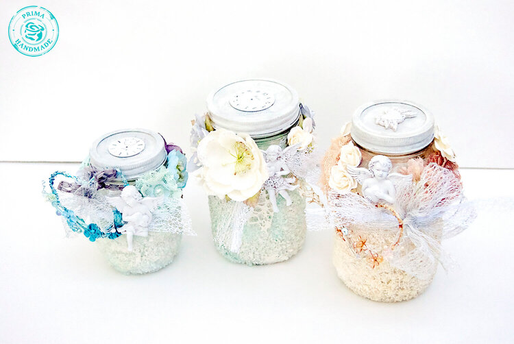 Shabby Chic Luminaries