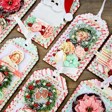 Peppermint &amp; Co. 2016 Christmas Tag Set