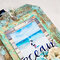 Ocean Mixed Media XL Tag