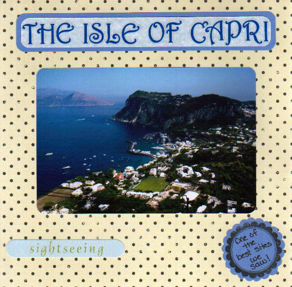 Isle of Capri (left page)