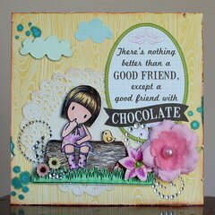 Friend Card *Paper Lovelies April Kit*