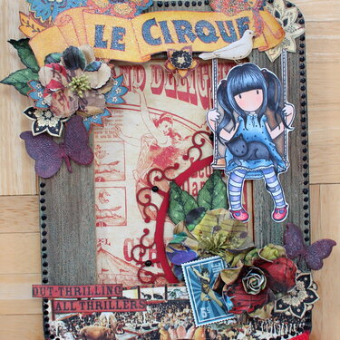 Le Cirque Altered Frame *Scrapmatts*