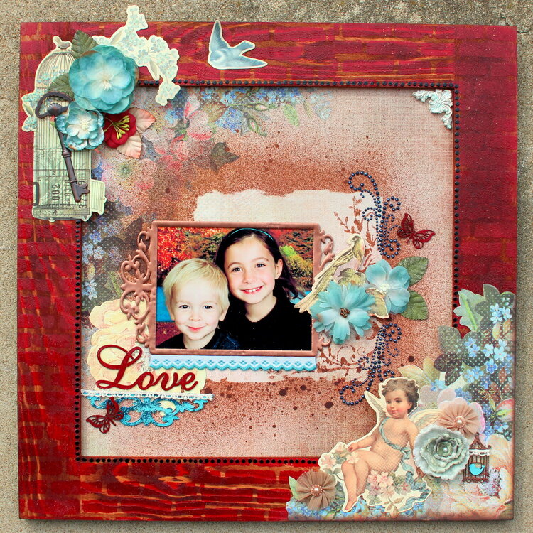 Altered &quot;Love&quot; Frame