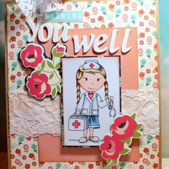 Get Well - Altered Gift Bag