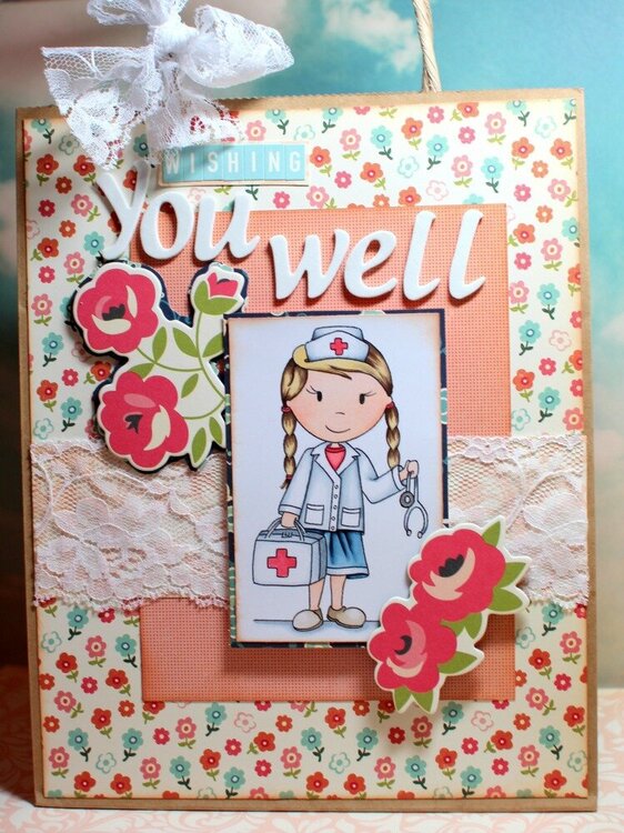 Get Well - Altered Gift Bag