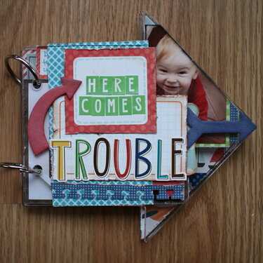 Here Comes Trouble - Acrylic Mini Album
