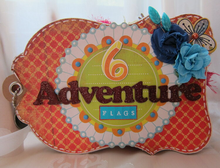 6 Flags Adventure - Chipboard Mini Album