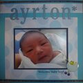 Ayrton's first pic