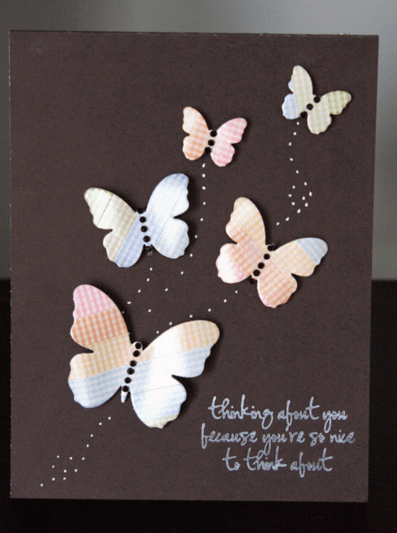 a muse studio stamps butterfly trio