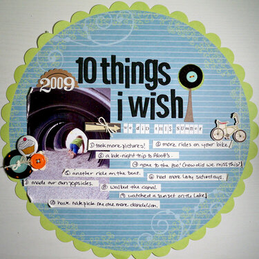 10 things I wish...