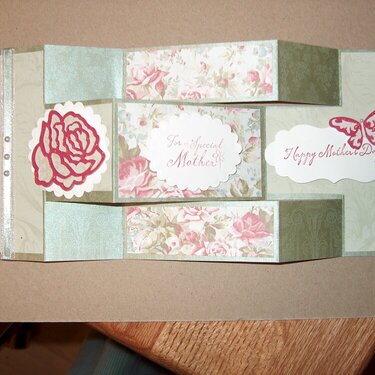 Tri-Fold Shutter Mother&#039;s Day Card