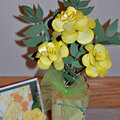 Yellow Paper Roses