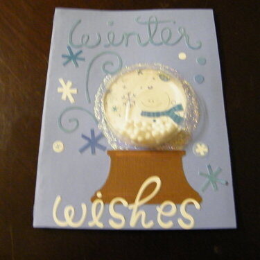 Snowglobe Card