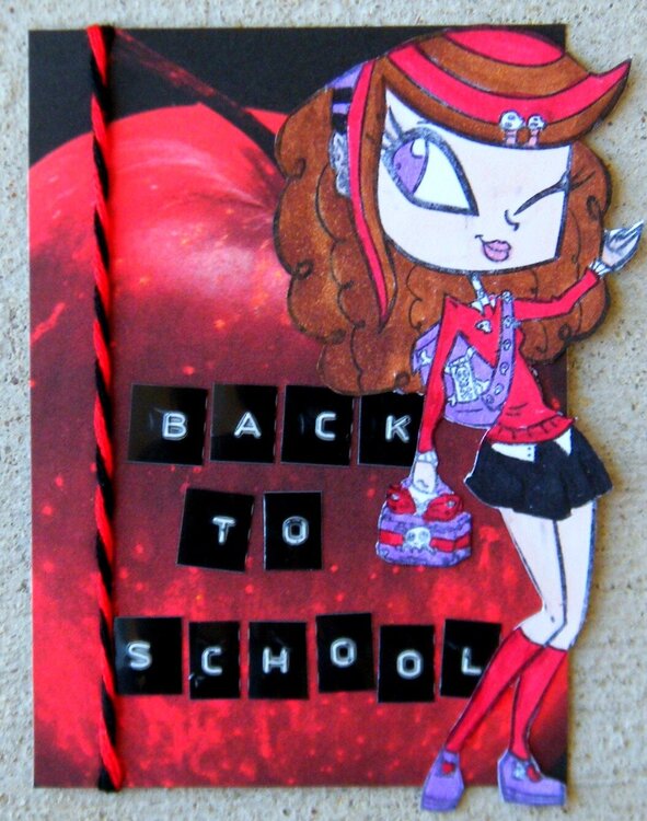 Back To School ATC