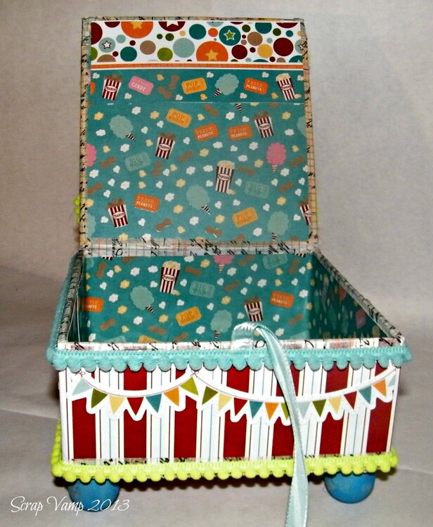 Circus Box Inside ~Simply B Stamps~