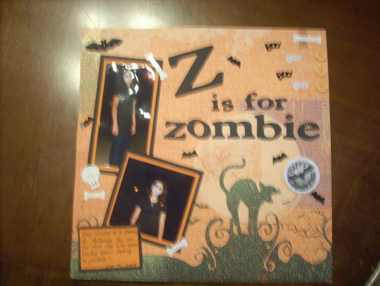 Z is for Zombie 1