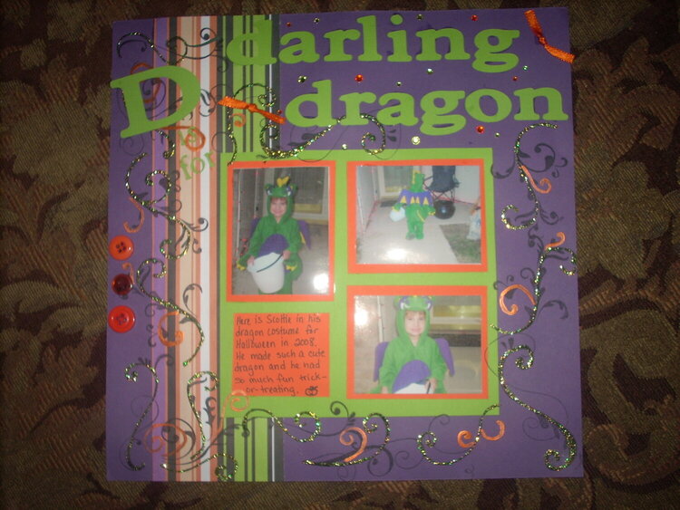D is for Darling Dragon