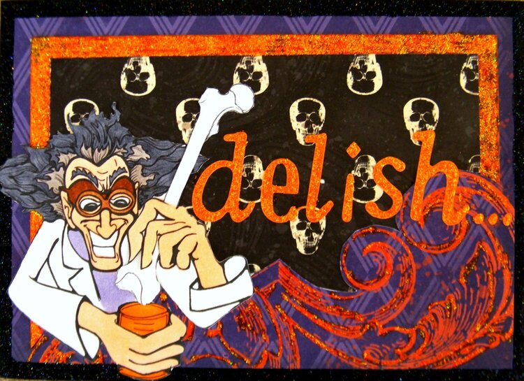 Delish...Card ~Smeared Ink~