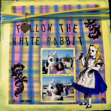 Follow the White Rabbit - 12 Layouts of Alice #3 b