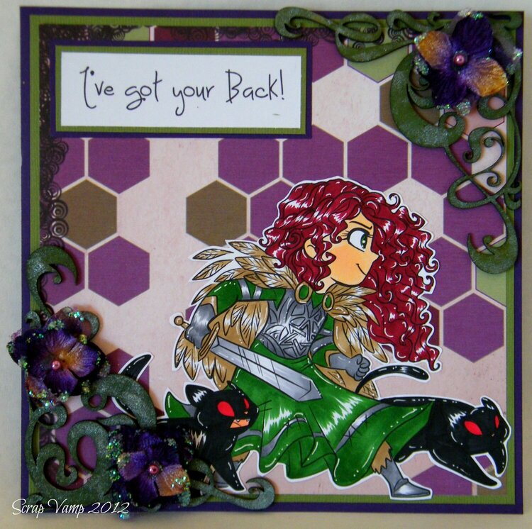 I&#039;ve Got Your Back ~Simply B Stamps~