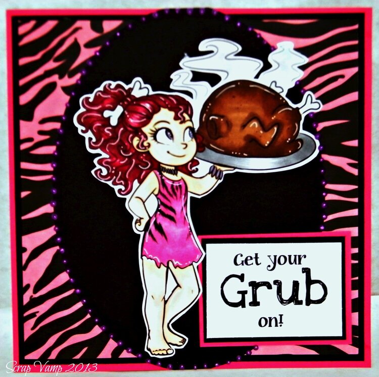Get Your Grub On ~Simply B Stamps~