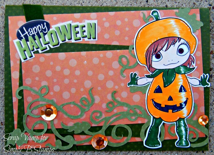 Happy Halloween ~Simply B Stamps~