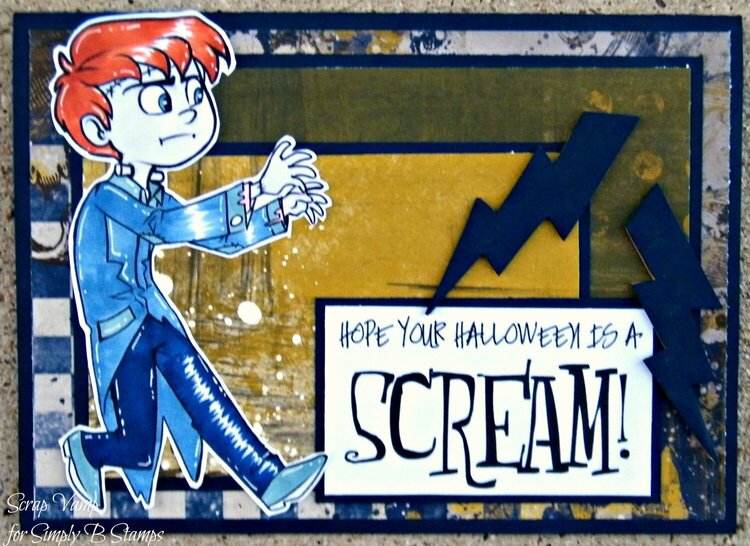 Hope Your Halloween is a Scream! ~Simply B Stamps~