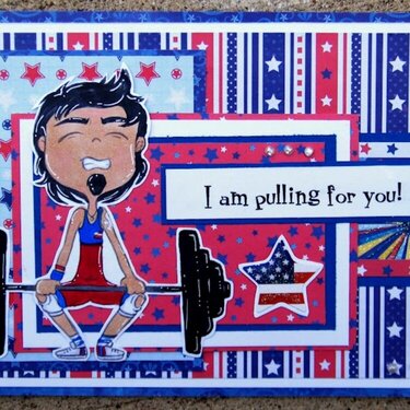 I am Pulling For You Card ~Simply B Stamps~