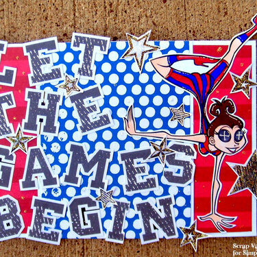 Let the Games Begin Card ~Simply B Stamps~