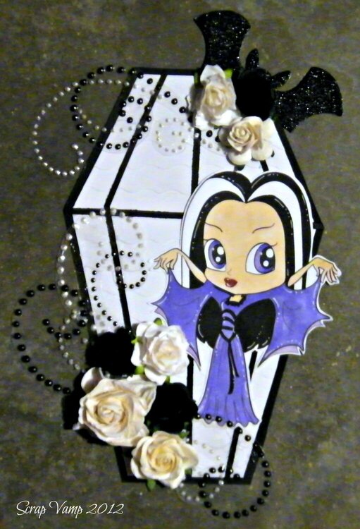 Little Betty Munster Card ~Simply B Stamps~