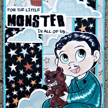For the Little Monster in All of Us ~Simply B Stamps~