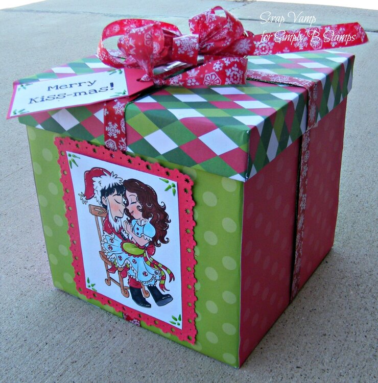 Mr and Mrs Claus Gift Box ~Simply B Stamps~