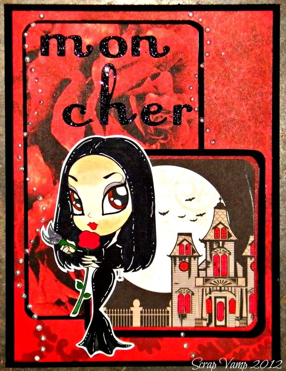 Mon cher (My Love) ~Simply B Stamps~